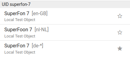 Specific Language Configuration for German